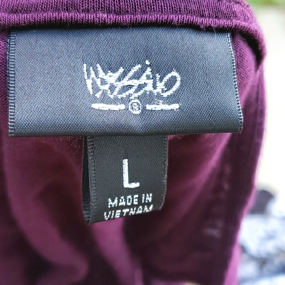 {Mossimo•Black Label} Aubergine Tank Top, Size L - Picture 6 of 6